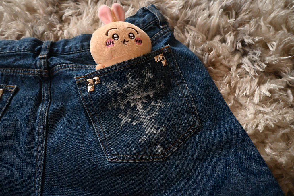 Upcycled Chiikawa Jeans M36