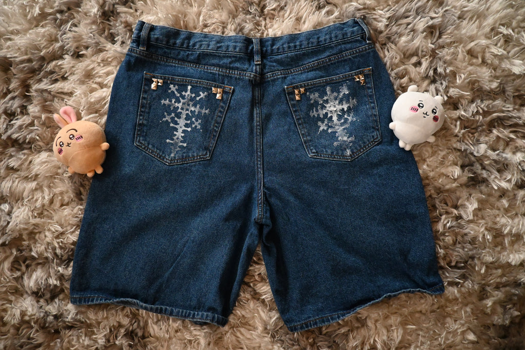 Upcycled Chiikawa Jeans M36